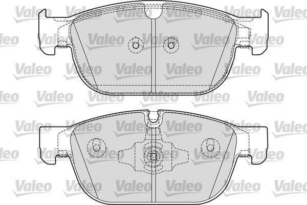 Valeo 601695 - Brake Pad Set, disc brake autospares.lv