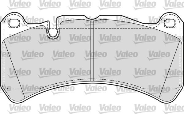 Valeo 601685 - Brake Pad Set, disc brake autospares.lv