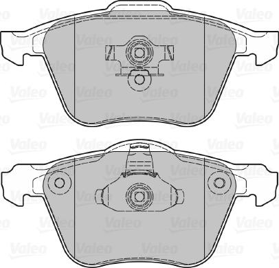 Valeo 601030 - Brake Pad Set, disc brake autospares.lv