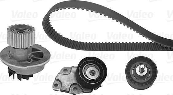 Valeo 614596 - Water Pump & Timing Belt Set autospares.lv