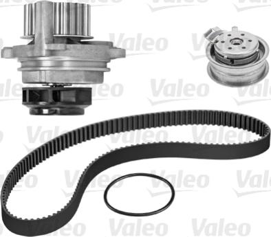 Valeo 614543 - Water Pump & Timing Belt Set autospares.lv