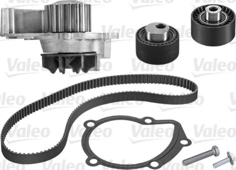 Valeo 614547 - Water Pump & Timing Belt Set autospares.lv