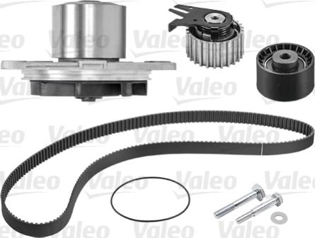 Valeo 614551 - Water Pump & Timing Belt Set autospares.lv