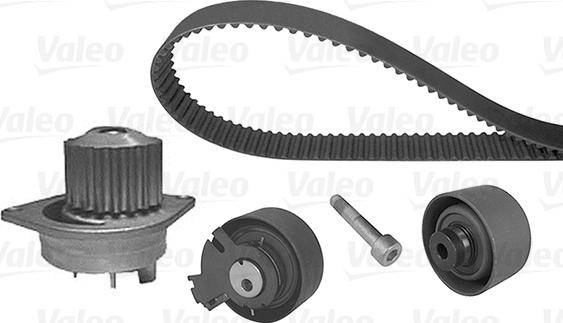 Valeo 614569 - Water Pump & Timing Belt Set autospares.lv