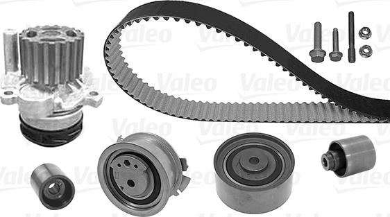 Valeo 614565 - Water Pump & Timing Belt Set autospares.lv