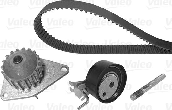 Valeo 614566 - Water Pump & Timing Belt Set autospares.lv