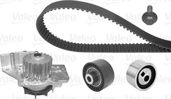 Valeo 614560 - Water Pump & Timing Belt Set autospares.lv