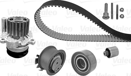 Valeo 614563 - Water Pump & Timing Belt Set autospares.lv