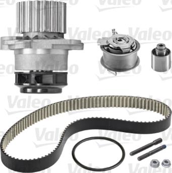 Valeo 614504 - Water Pump & Timing Belt Set autospares.lv