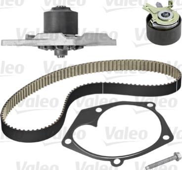 Valeo 614506 - Water Pump & Timing Belt Set autospares.lv