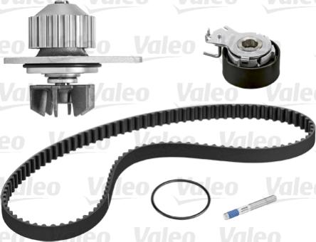 Valeo 614508 - Water Pump & Timing Belt Set autospares.lv