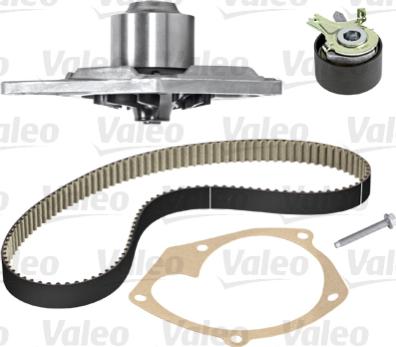 Valeo 614502 - Water Pump & Timing Belt Set autospares.lv