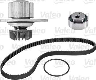 Valeo 614510 - Water Pump & Timing Belt Set autospares.lv