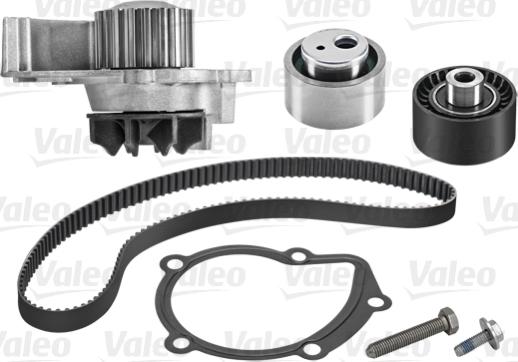 Valeo 614512 - Water Pump & Timing Belt Set autospares.lv