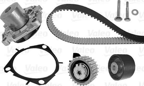 Valeo 614589 - Water Pump & Timing Belt Set autospares.lv
