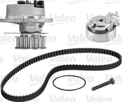 Valeo 614537 - Water Pump & Timing Belt Set autospares.lv