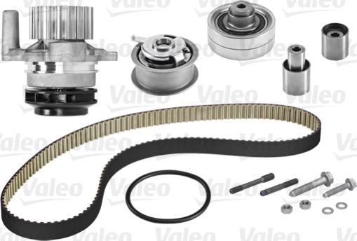 Valeo 614525 - Water Pump & Timing Belt Set autospares.lv