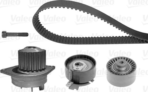 Valeo 614520 - Water Pump & Timing Belt Set autospares.lv