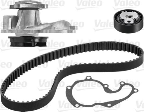 Valeo 614523 - Water Pump & Timing Belt Set autospares.lv