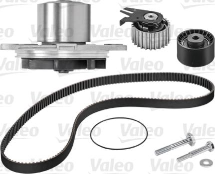 Valeo 614522 - Water Pump & Timing Belt Set autospares.lv