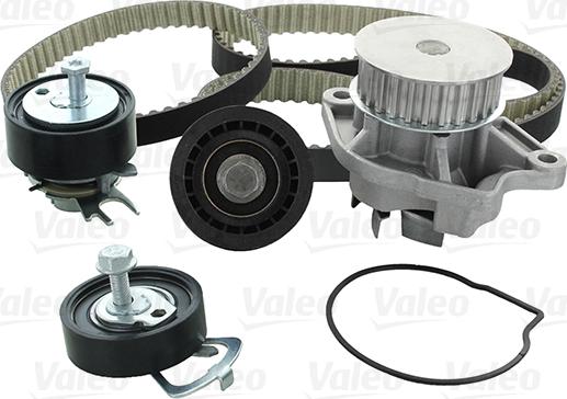 Valeo 614571 - Water Pump & Timing Belt Set autospares.lv