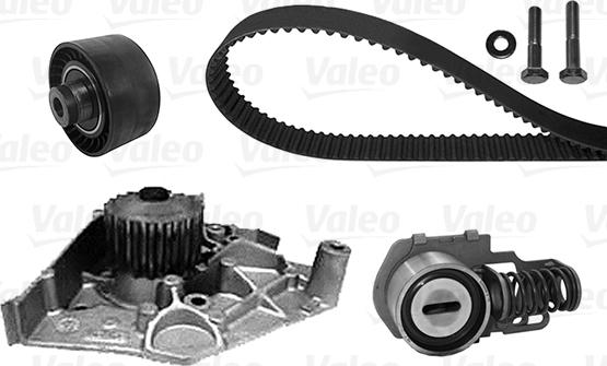 Valeo 614657 - Water Pump & Timing Belt Set autospares.lv