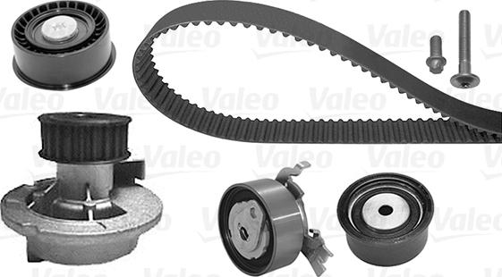 Valeo 614663 - Water Pump & Timing Belt Set autospares.lv