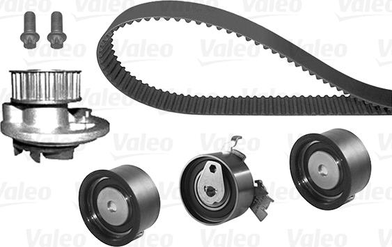 Valeo 614689 - Water Pump & Timing Belt Set autospares.lv