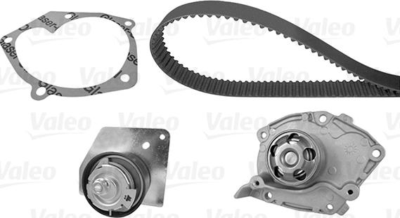 Valeo 614688 - Water Pump & Timing Belt Set autospares.lv