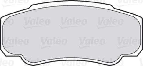 Valeo 670570 - Brake Pad Set, disc brake autospares.lv