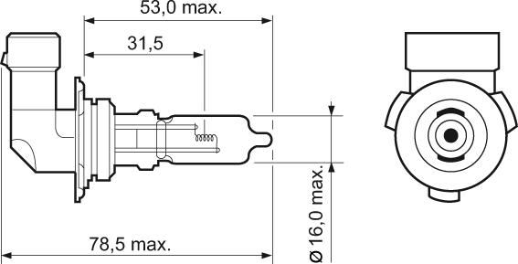 Valeo 032527 - Bulb, spotlight autospares.lv