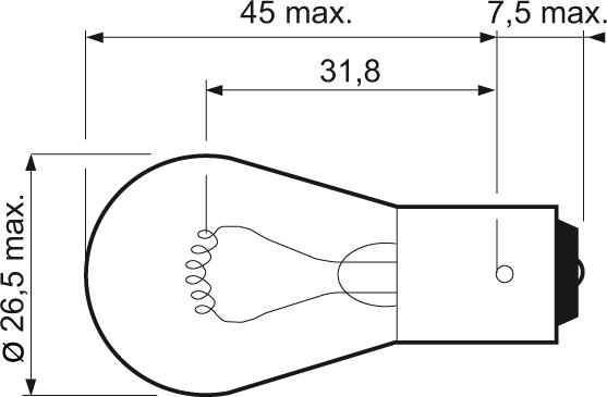 Valeo 032101 - Bulb, indicator autospares.lv