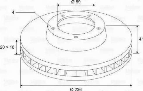 RIDER RD.3325.DF4439 - Brake Disc autospares.lv