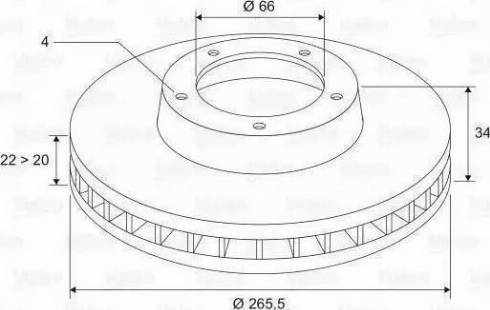 RIDER RD.3325.DF4184 - Brake Disc autospares.lv