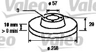 Valeo 186131 - Brake Disc autospares.lv