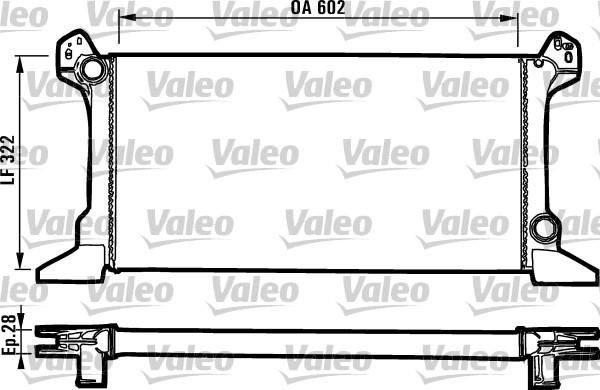 Valeo 819176 - Radiator, engine cooling autospares.lv