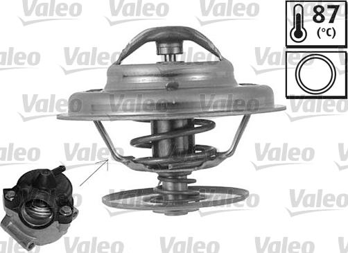 Valeo 819873 - Coolant thermostat / housing autospares.lv