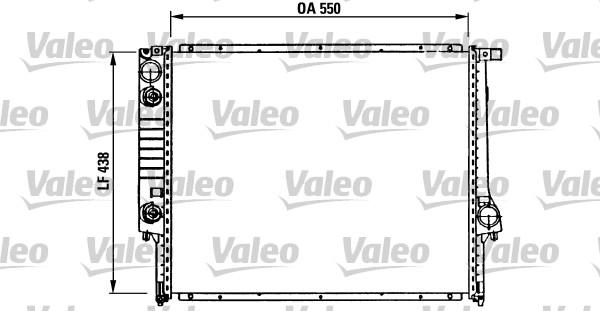 Valeo 819269 - Radiator, engine cooling autospares.lv