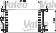 Valeo 814339 - Condenser, air conditioning autospares.lv