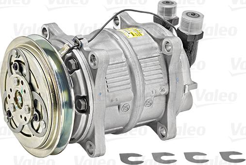 Valeo 815002 - Compressor, air conditioning autospares.lv