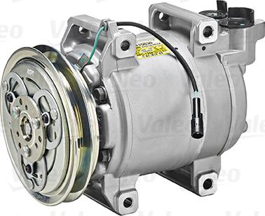 Valeo 815030 - Compressor, air conditioning autospares.lv