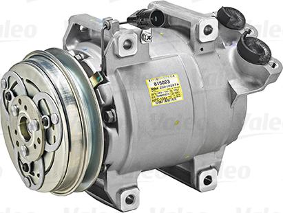 Valeo 815023 - Compressor, air conditioning autospares.lv