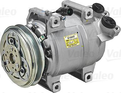 Valeo 815022 - Compressor, air conditioning autospares.lv