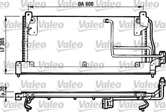 Valeo 816902 - Condenser, air conditioning autospares.lv