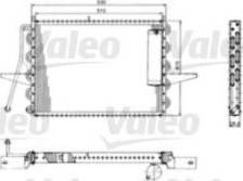 Valeo 816774 - Condenser, air conditioning autospares.lv