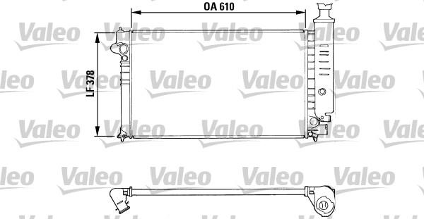 Valeo 810919 - Radiator, engine cooling autospares.lv