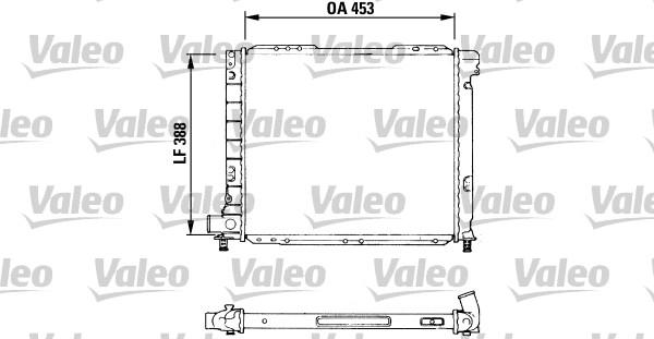 Valeo 810983 - Radiator, engine cooling autospares.lv