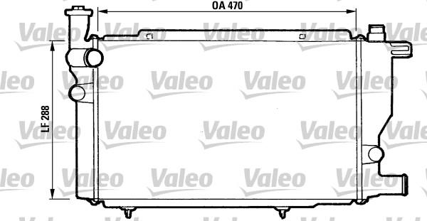 Valeo 810892 - Radiator, engine cooling autospares.lv