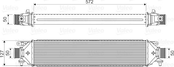 Valeo 818824 - Intercooler, charger autospares.lv