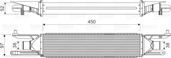 Valeo 818823 - Intercooler, charger autospares.lv